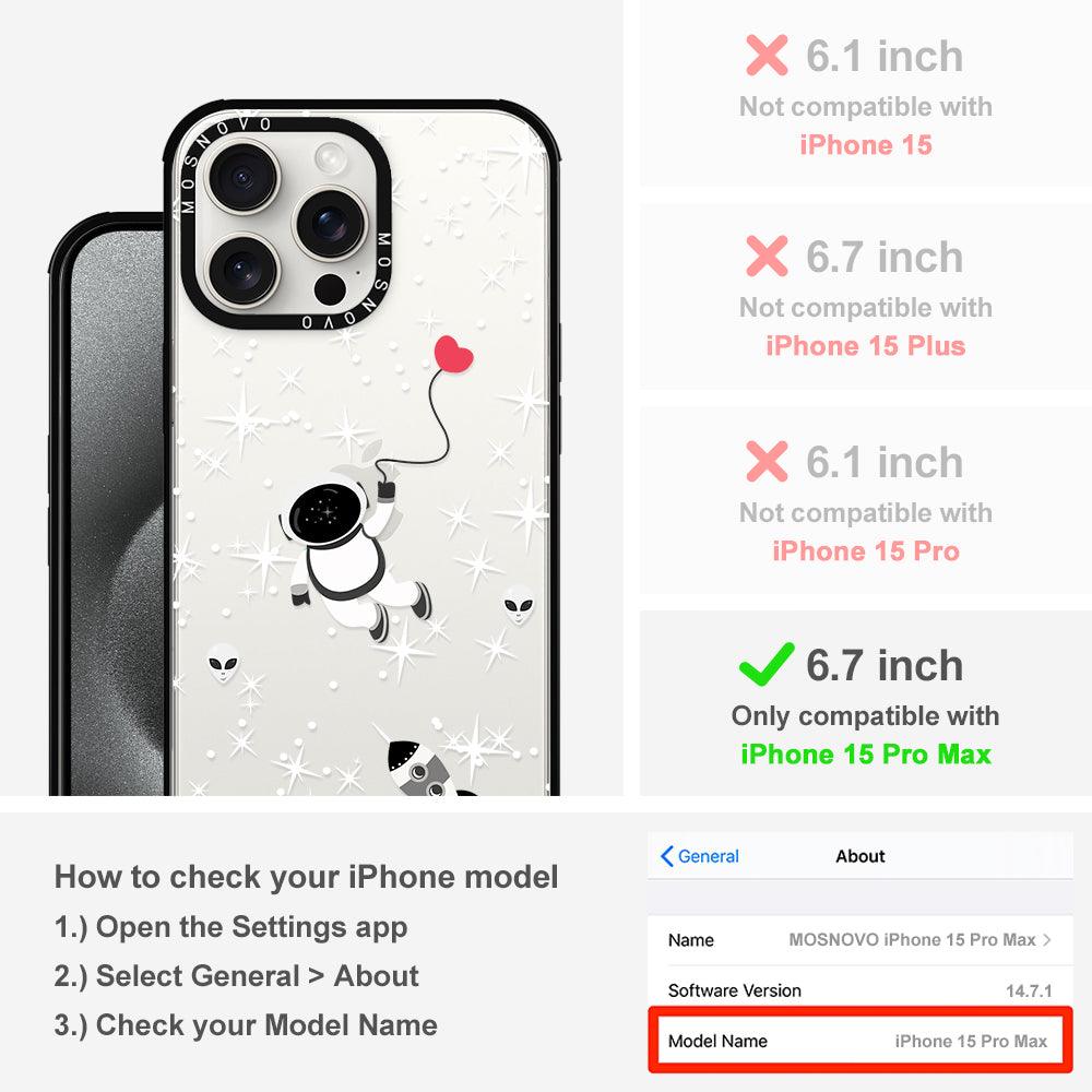 Outer Space Phone Case - iPhone 15 Pro Max Case - MOSNOVO