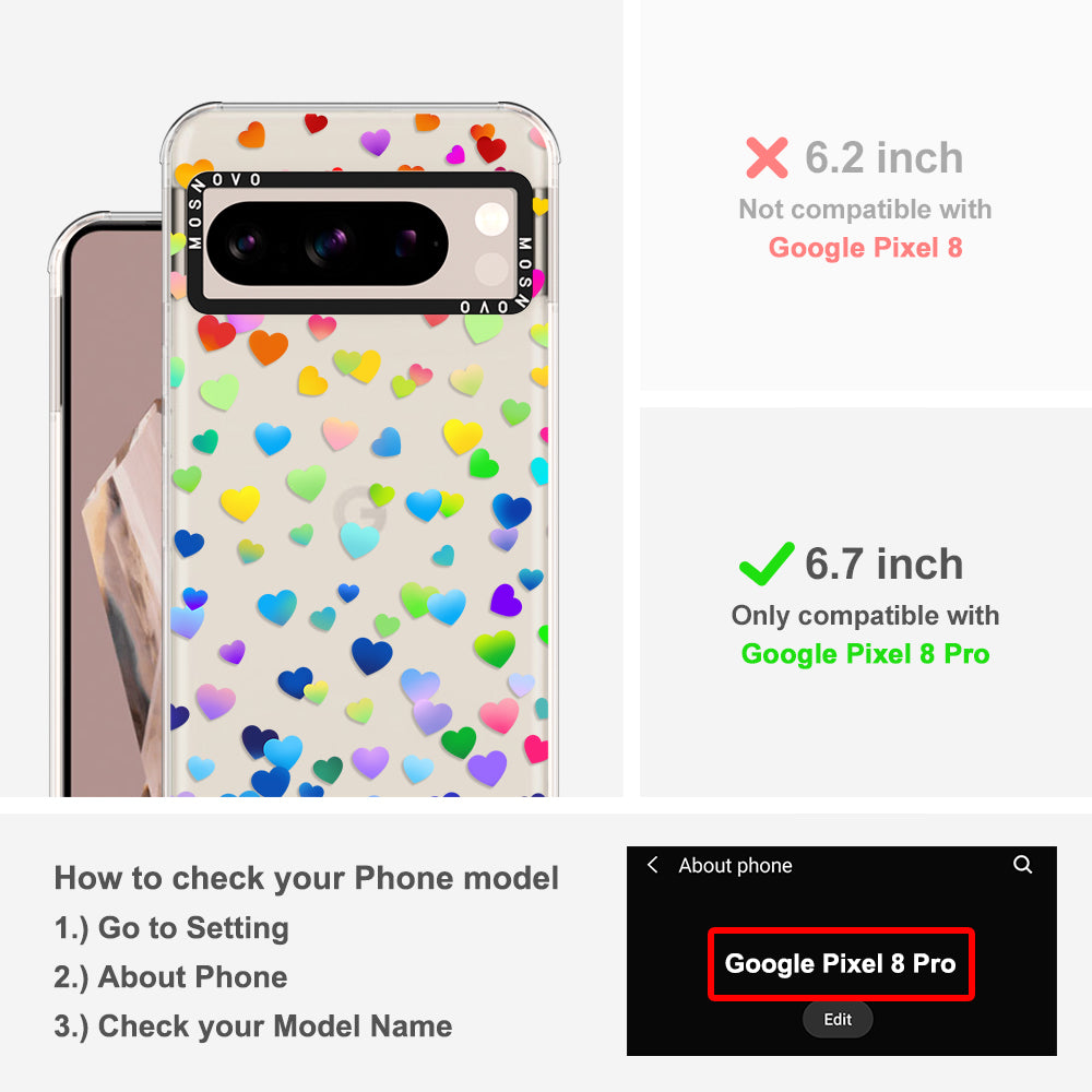 Love is Love Phone Case - Google Pixel 8 Pro Case - MOSNOVO