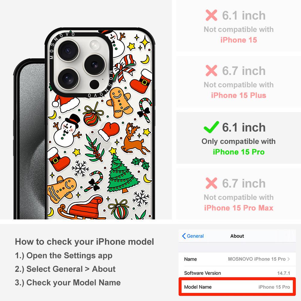 Christmas Decoration Phone Case - iPhone 15 Pro Case - MOSNOVO