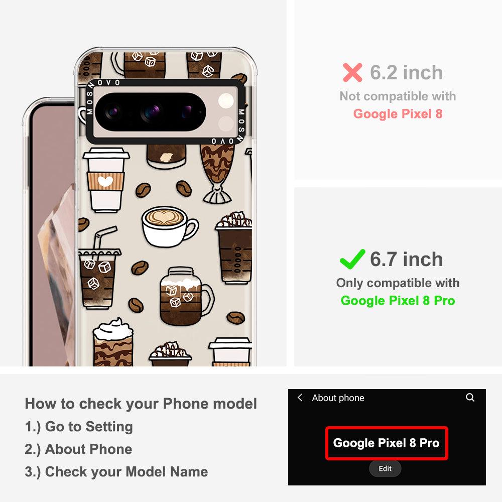 Coffee Phone Case - Google Pixel 8 Pro Case - MOSNOVO