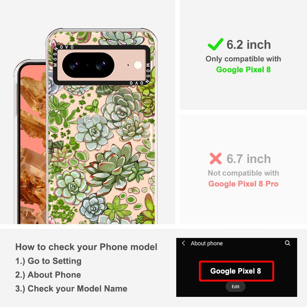 Succulent Phone Case - Google Pixel 8 Case - MOSNOVO