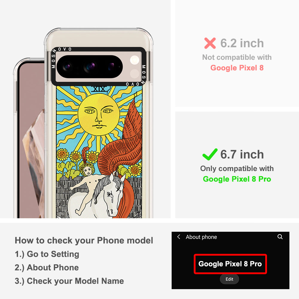 The Sun Phone Case - Google Pixel 8 Pro Case - MOSNOVO