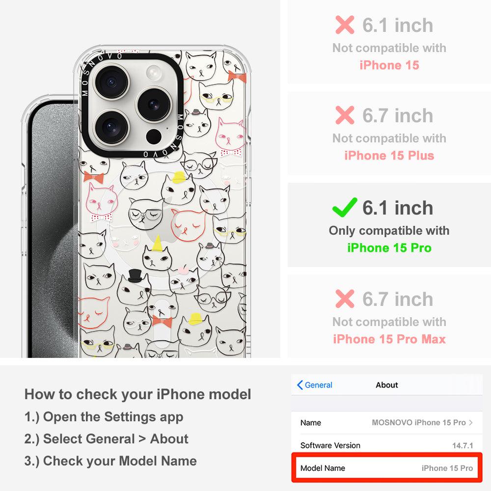 Grumpy Cat Phone Case - iPhone 15 Pro Case - MOSNOVO