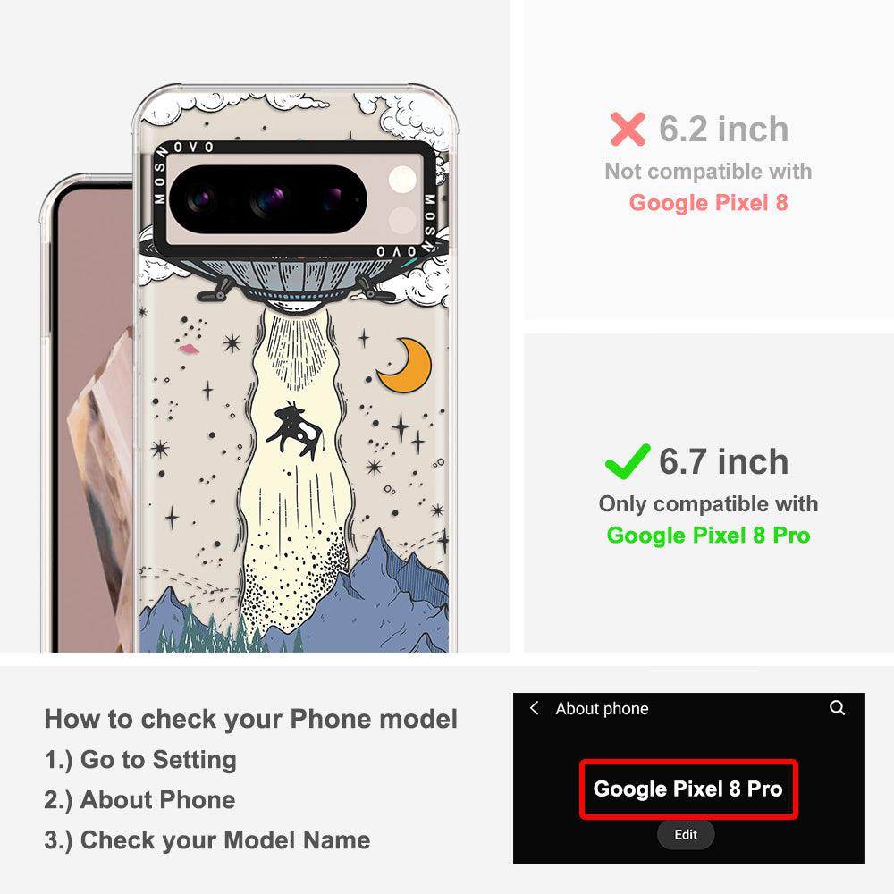 UFO Phone Case - Google Pixel 8 Pro Case - MOSNOVO