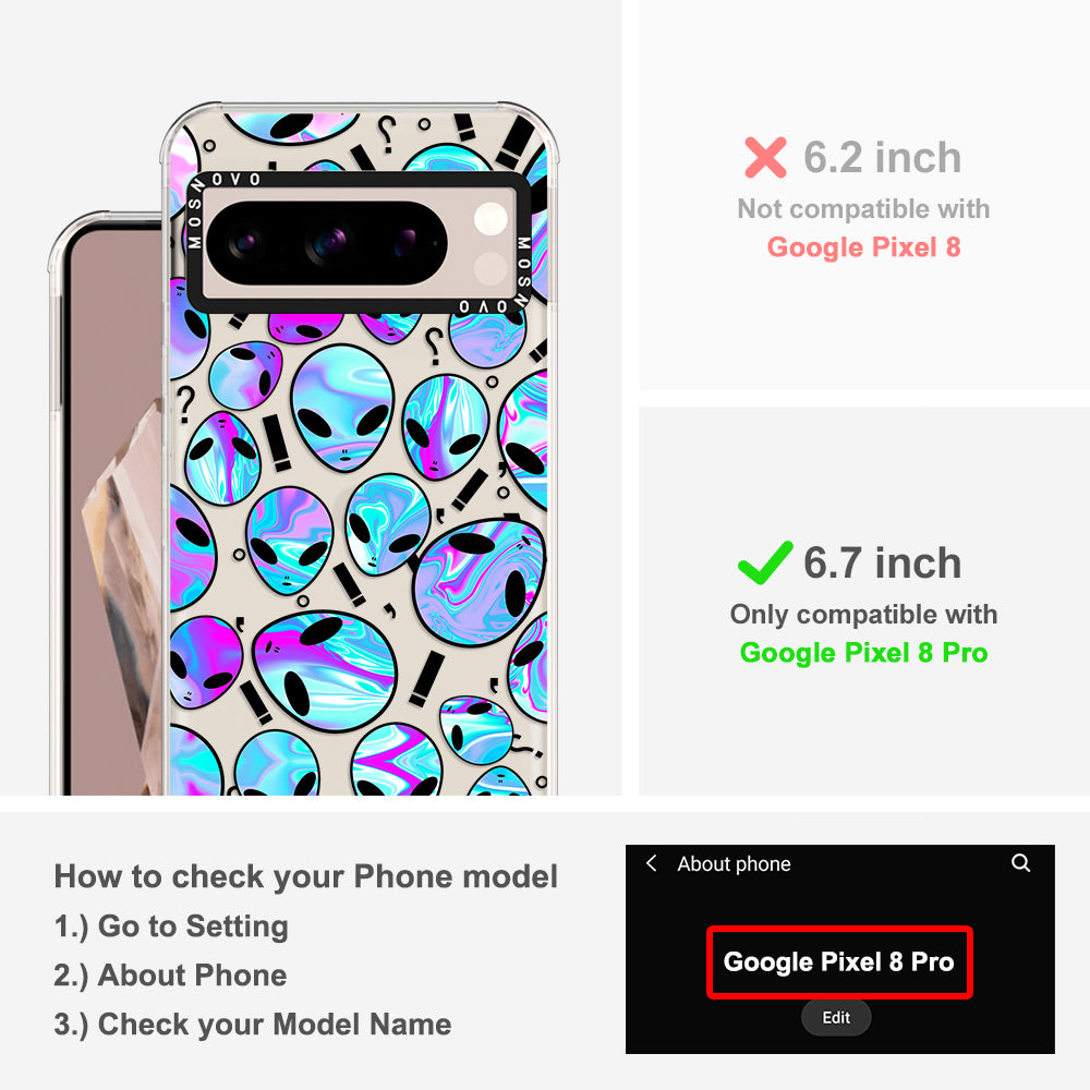Alien Phone Case - Google Pixel 8 Pro Case - MOSNOVO