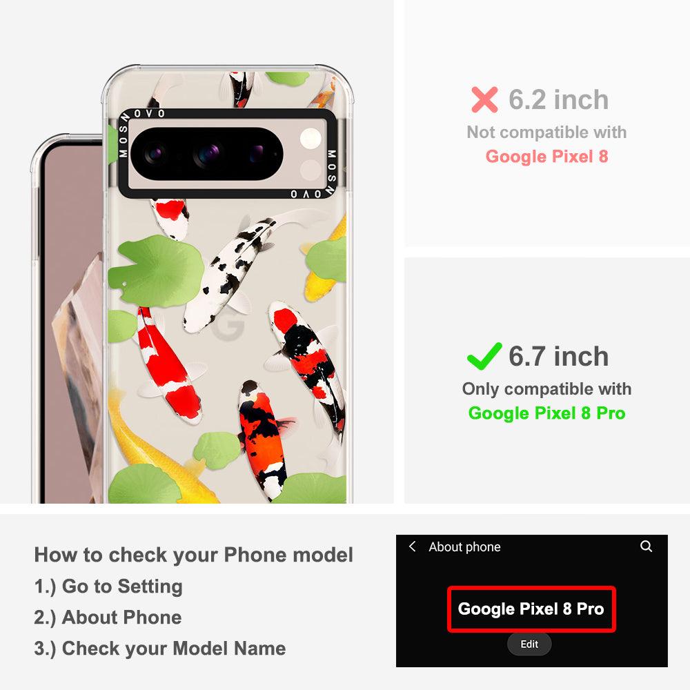 Koi Phone Case - Google Pixel 8 Pro Case - MOSNOVO