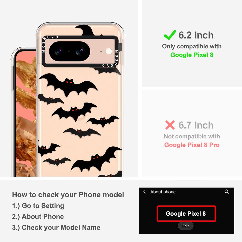 Evil Bat Phone Case - Google Pixel 8 Case - MOSNOVO