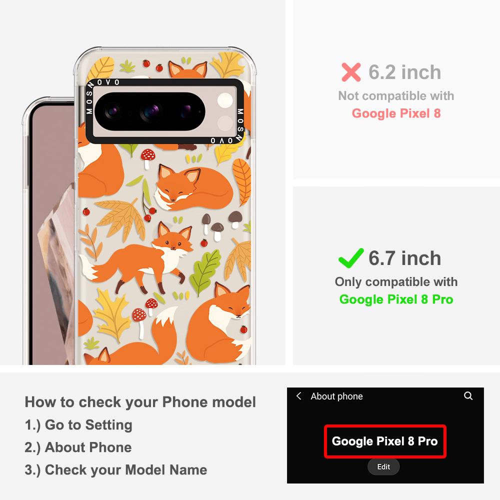 Autumn Fox Phone Case - Google Pixel 8 Pro Case - MOSNOVO