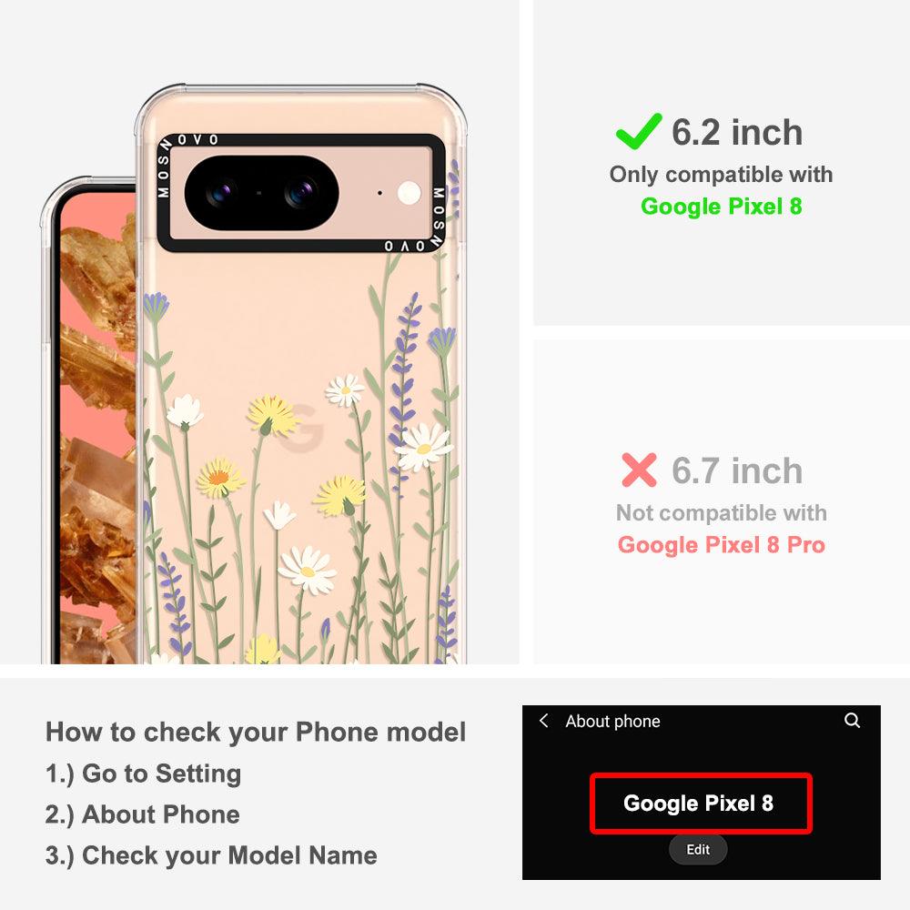 Wild Meadow Floral Phone Case - Google Pixel 8 Case - MOSNOVO