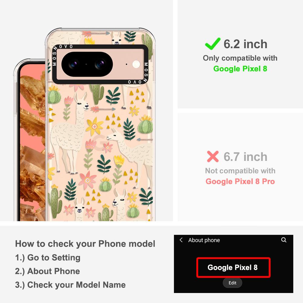 Desert Llama Phone Case - Google Pixel 8 Case - MOSNOVO
