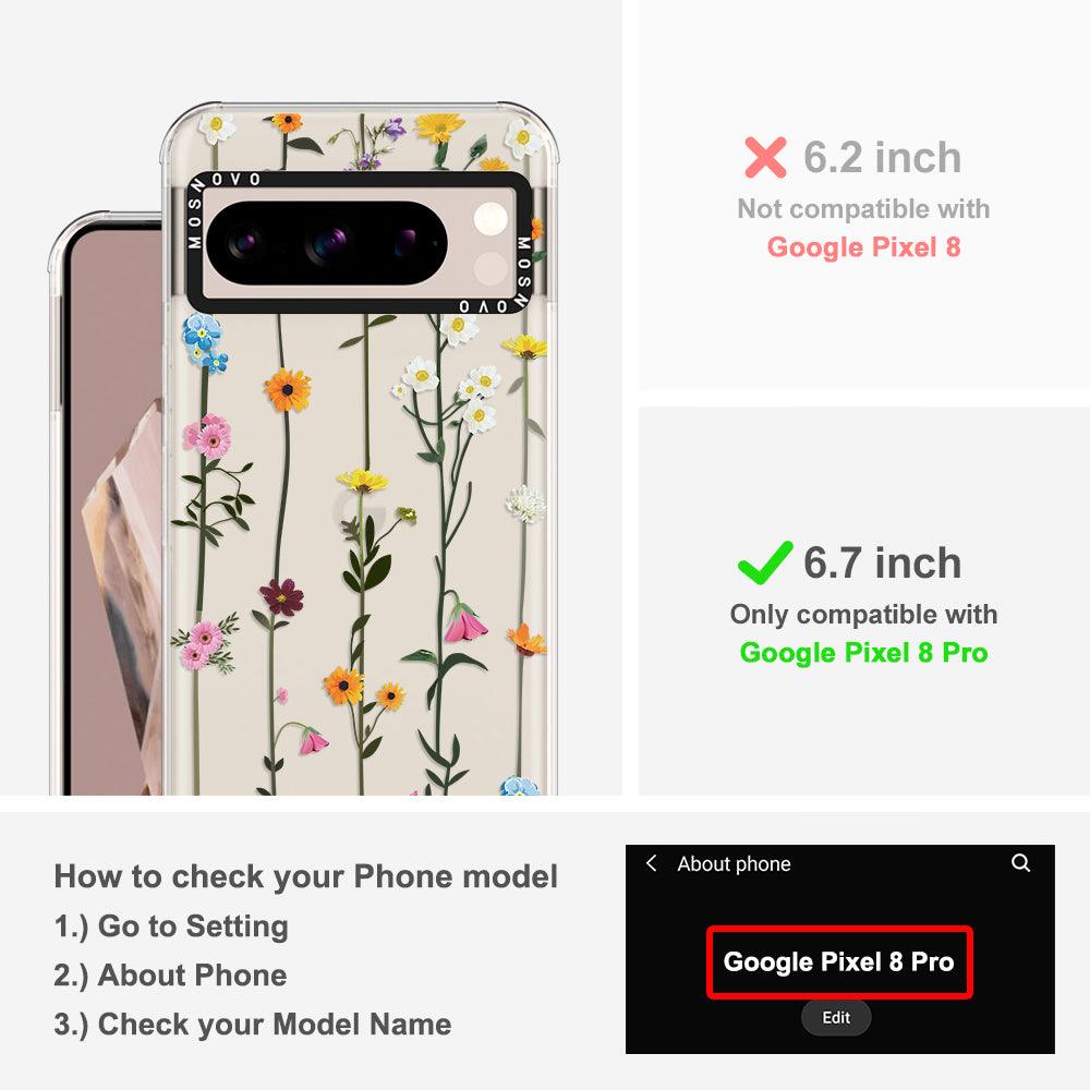 Wildflowers Phone Case - Google Pixel 8 Pro Case - MOSNOVO