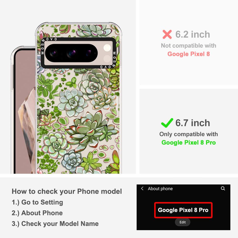 Succulents Phone Case - Google Pixel 8 Pro Case