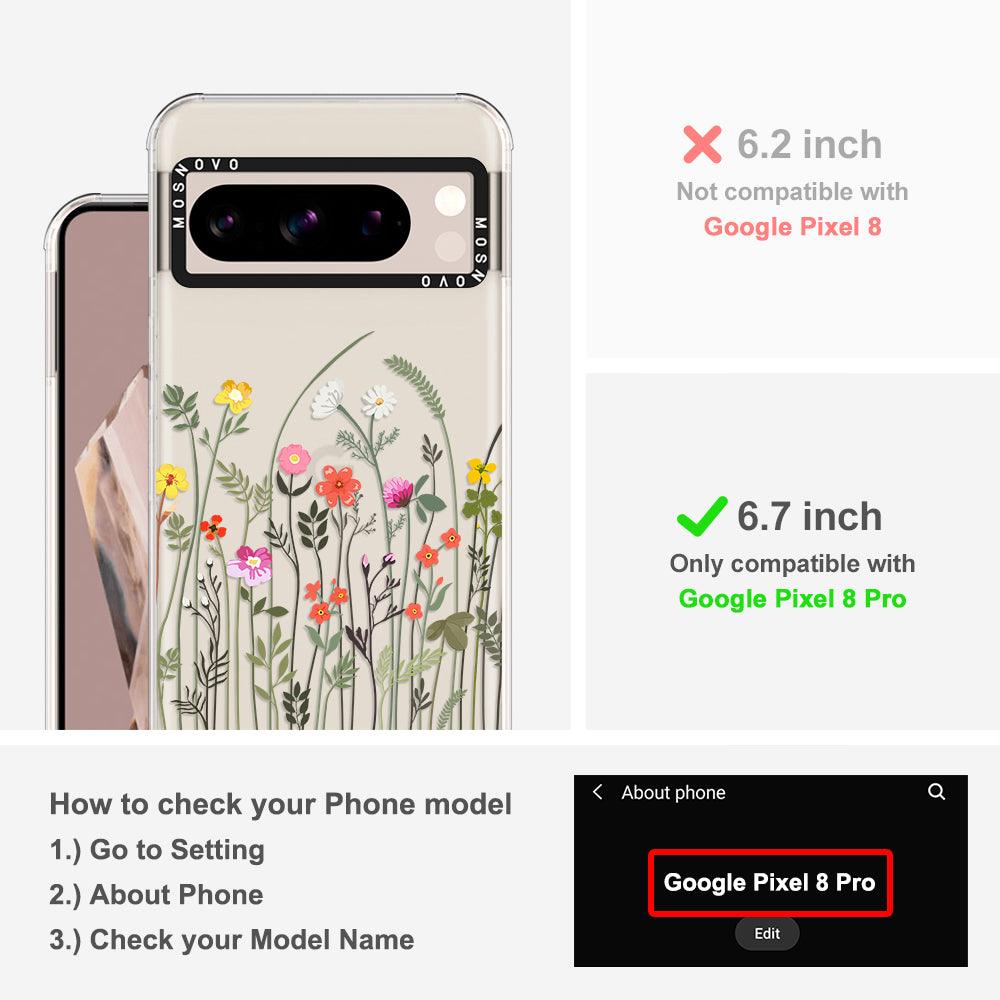 Spring Wildflower Phone Case - Google Pixel 8 Pro Case - MOSNOVO