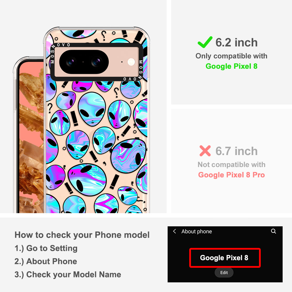 Alien Phone Case - Google Pixel 8 Case - MOSNOVO
