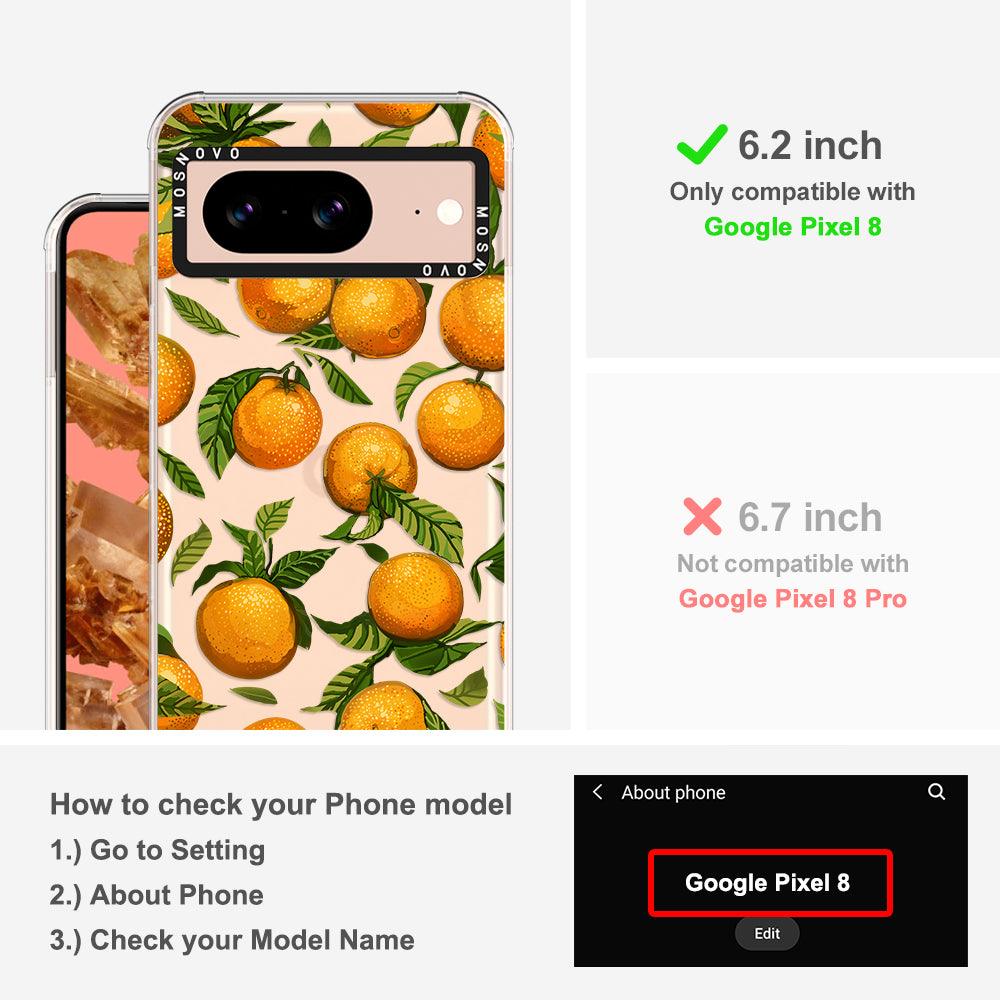 Tangerine Phone Case - Google Pixel 8 Case - MOSNOVO