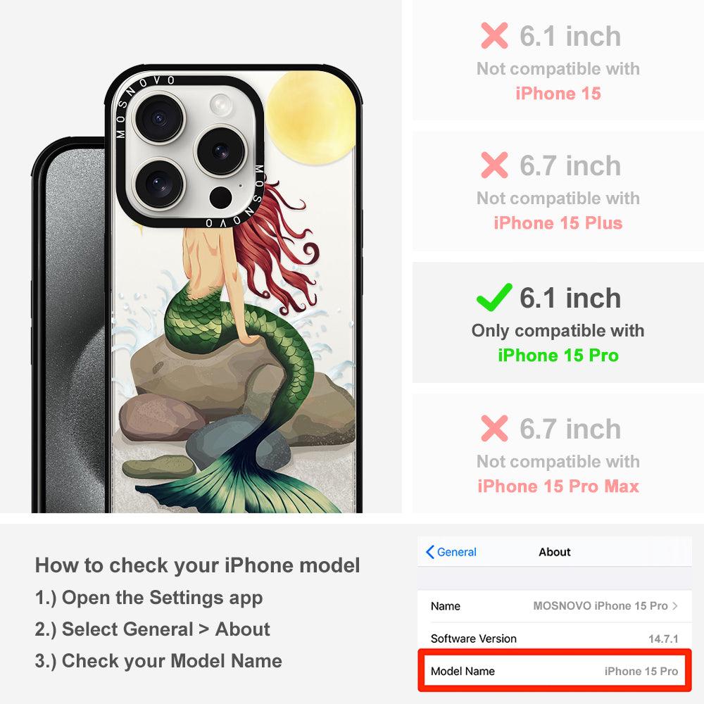 Fairy Mermaid Phone Case - iPhone 15 Pro Case - MOSNOVO