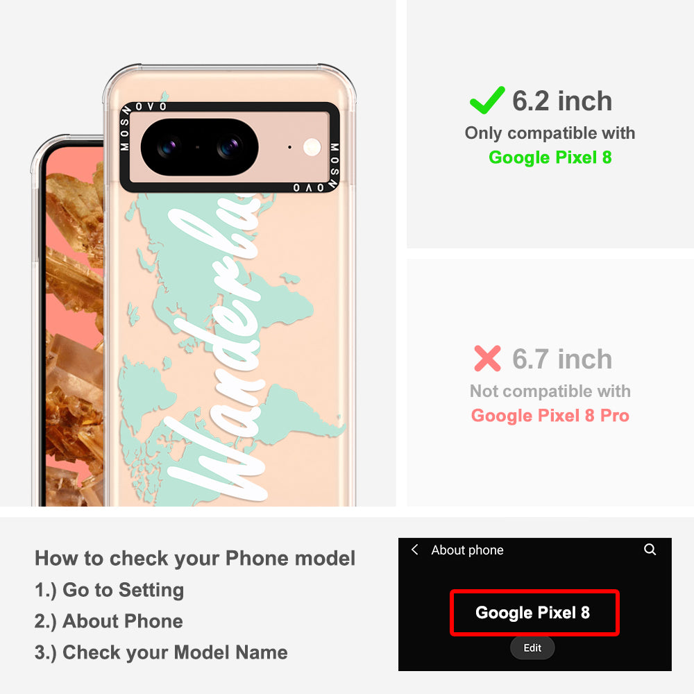 Wanderlust Phone Case - Google Pixel 8 Case - MOSNOVO
