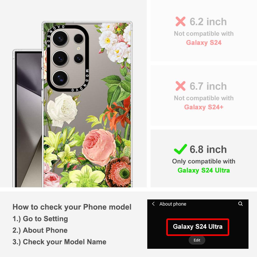 Botanical Garden Phone Case - Samsung Galaxy S24 Ultra Case - MOSNOVO