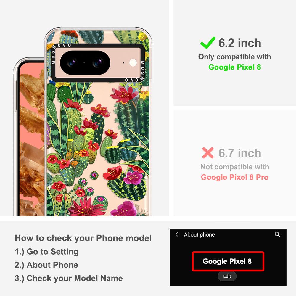 Cactus Garden Phone Case - Google Pixel 8 Case - MOSNOVO