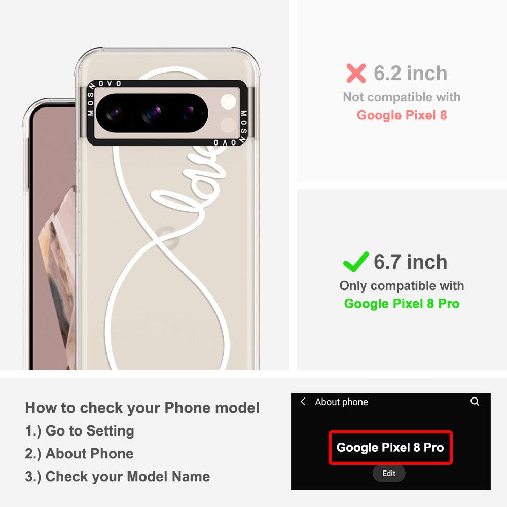 Infinity Love Phone Case - Google Pixel 8 Pro Case - MOSNOVO