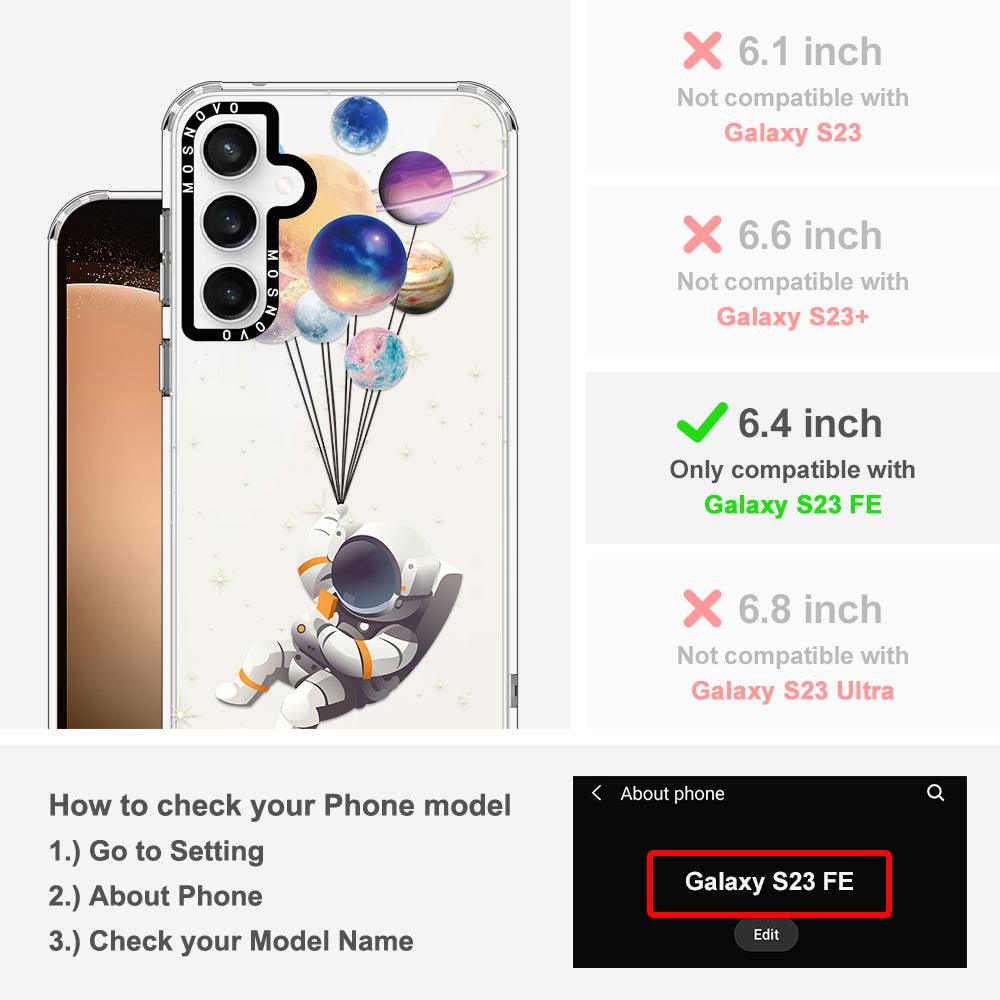 Astronaut Phone Case - Samsung Galaxy S23 FE Case