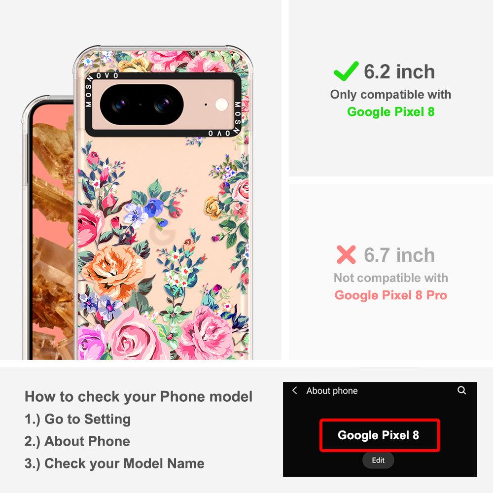 Flower Garden Phone Case - Google Pixel 8 Case - MOSNOVO