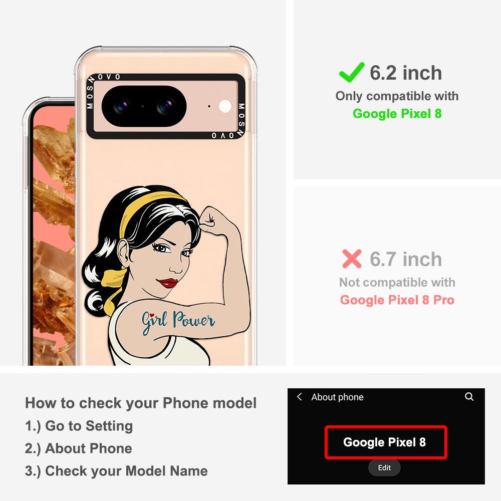 Girl Power Phone Case - Google Pixel 8 Case - MOSNOVO