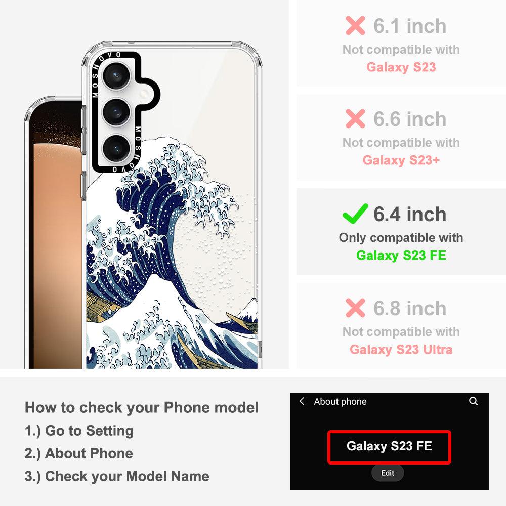 Great Wave Phone Case - Samsung Galaxy S23 FE Case