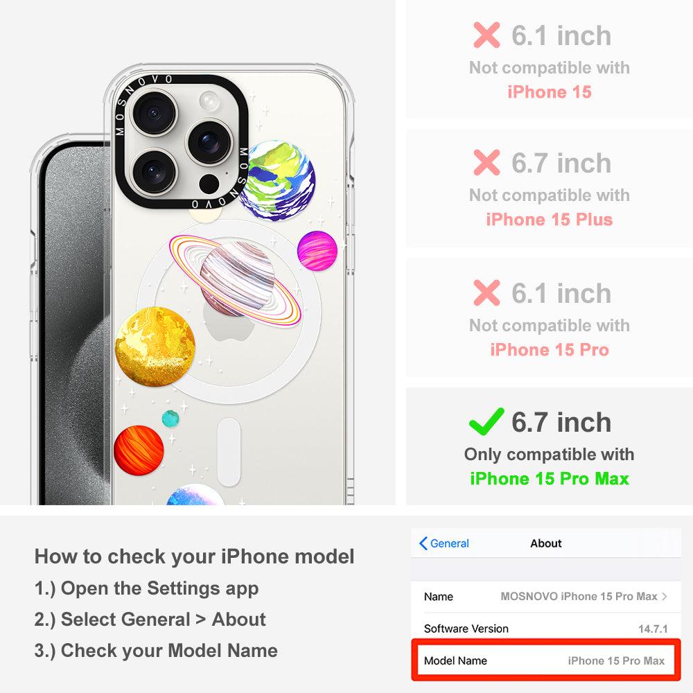 The Planet Phone Case - iPhone 15 Pro Max Case - MOSNOVO