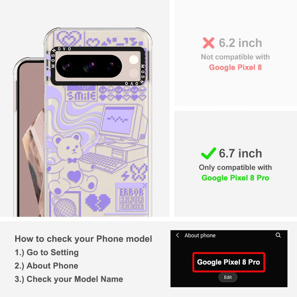 Y2K Aesthetic Phone Case - Google Pixel 8 Pro Case - MOSNOVO