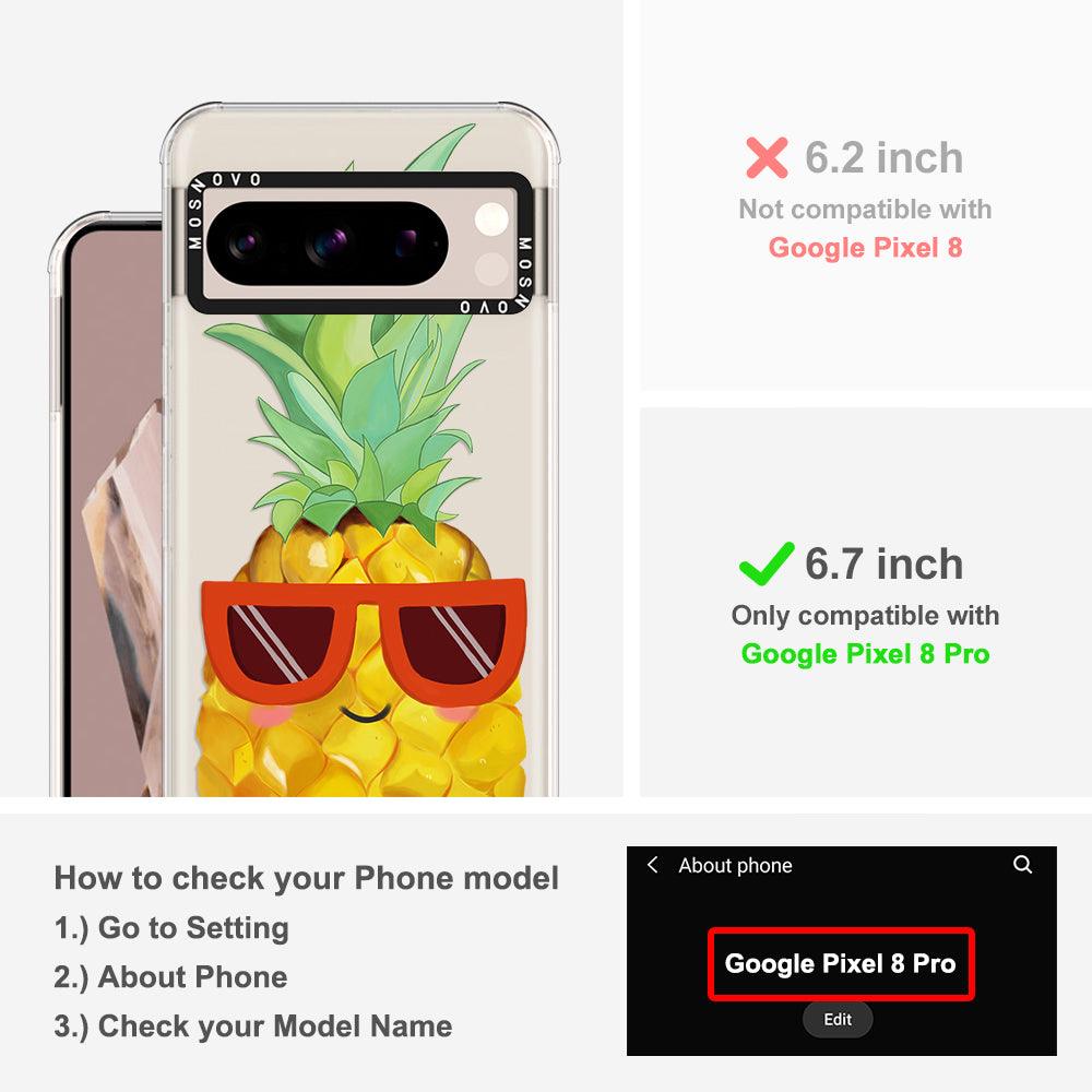 Cool Pineapple Phone Case - Google Pixel 8 Pro Case - MOSNOVO