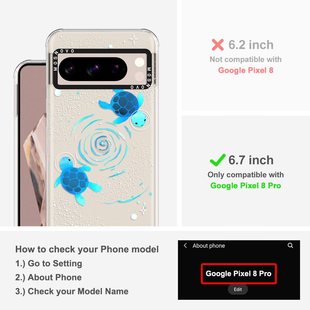 Space Turtle Phone Case - Google Pixel 8 Pro Case