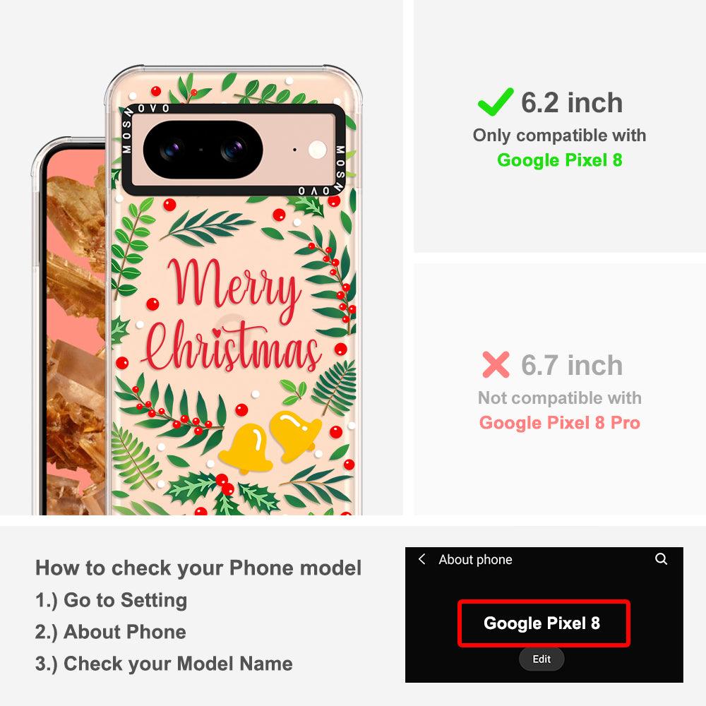 Merry Christmas Phone Case - Google Pixel 8 Case