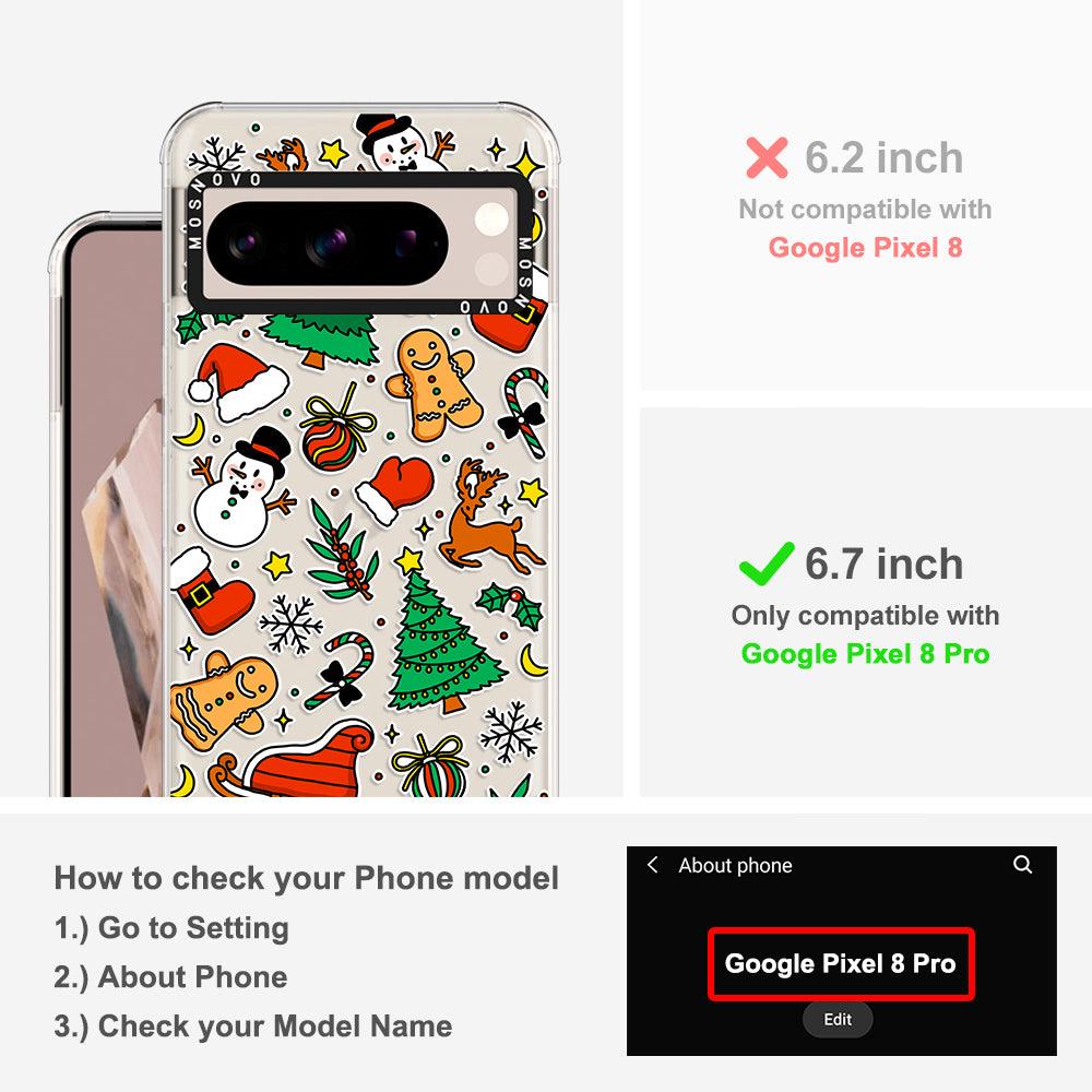 Christmas Decoration Phone Case - Google Pixel 8 Pro Case - MOSNOVO