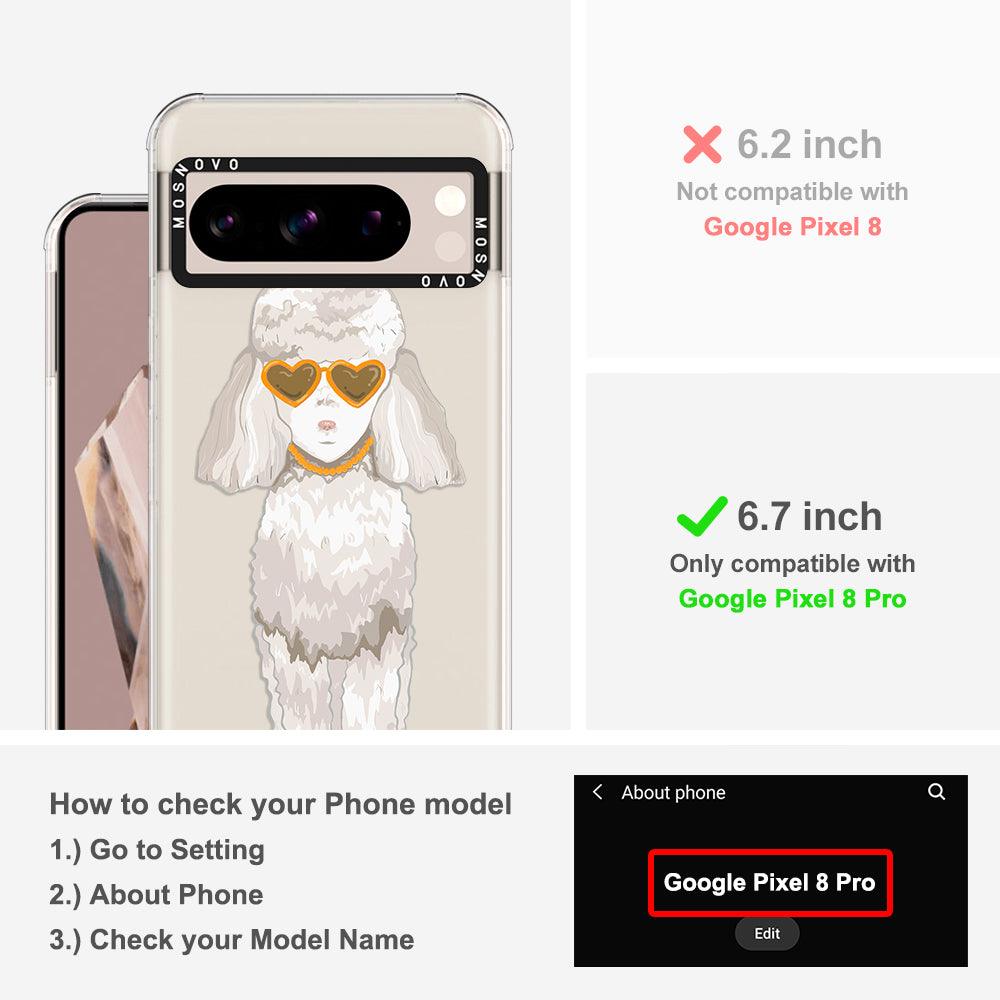 Elegant Poodle Phone Case - Google Pixel 8 Pro Case