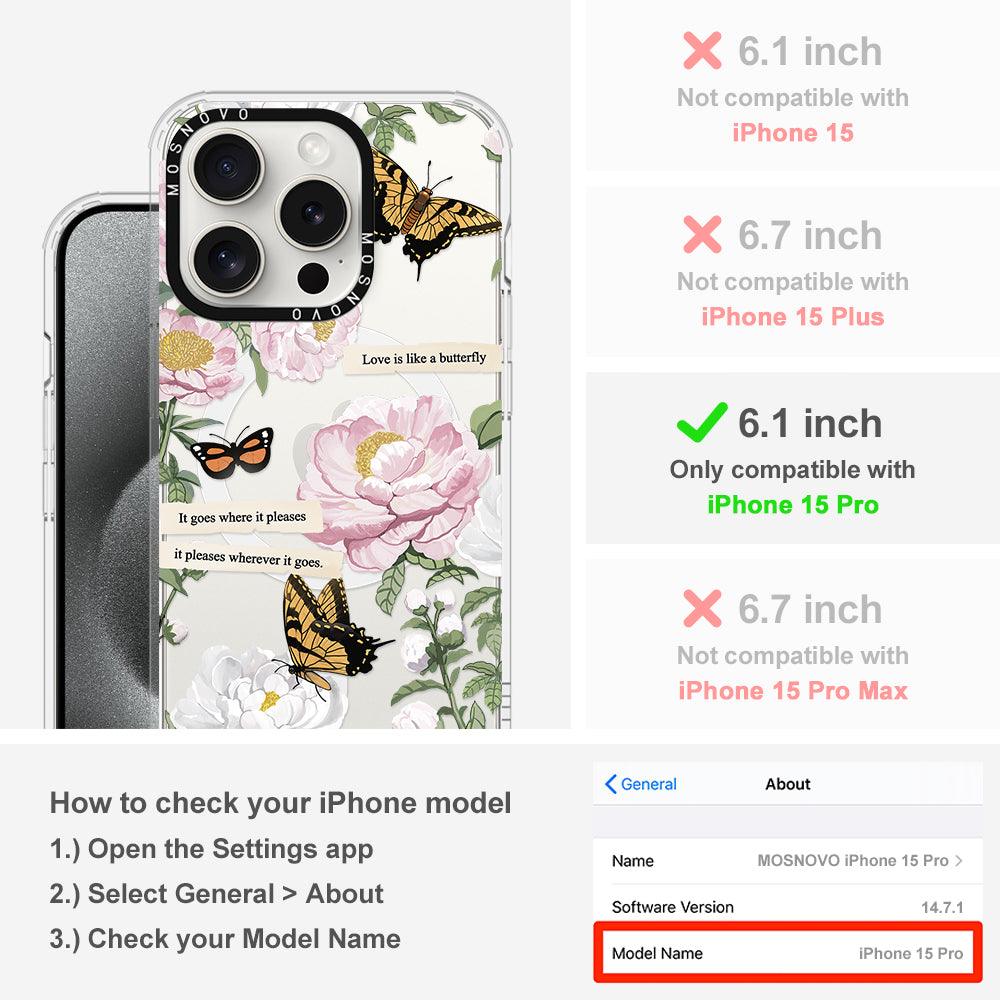 Bloom Phone Case - iPhone 15 Pro Case - MOSNOVO