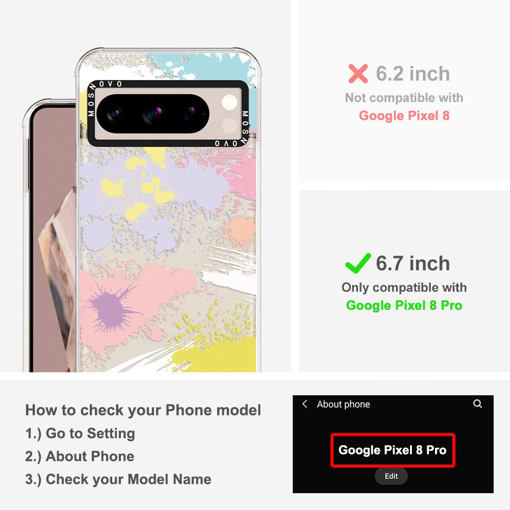 Splash Paint Phone Case - Google Pixel 8 Pro Case