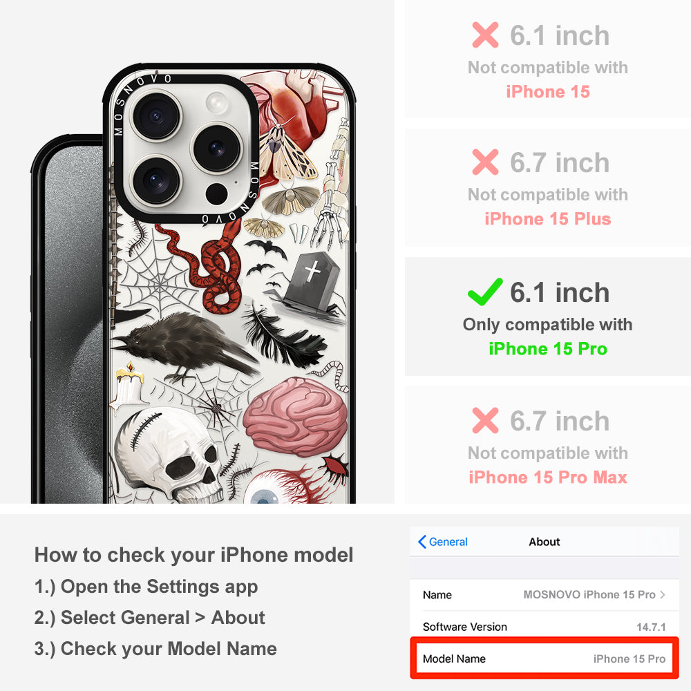 Hell Phone Case - iPhone 15 Pro Case - MOSNOVO