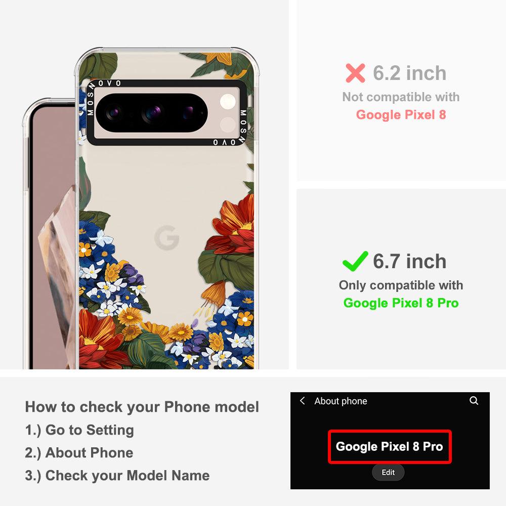 Summer Garden Phone Case - Google Pixel 8 Pro Case - MOSNOVO