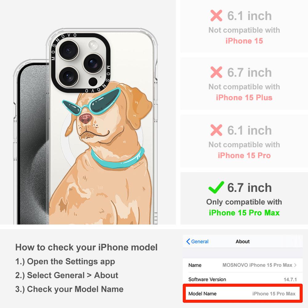 Labrador Phone Case - iPhone 15 Pro Max Case - MOSNOVO