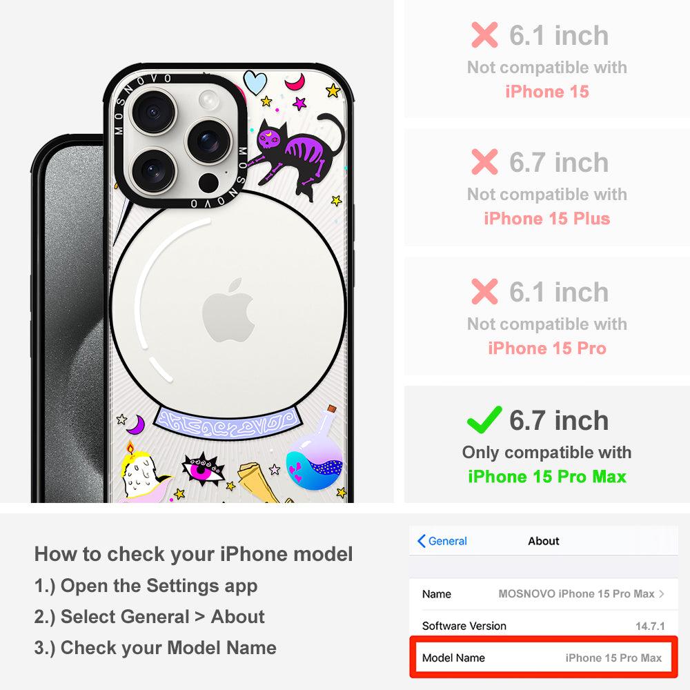 Wizardry Phone Case - iPhone 15 Pro Max Case - MOSNOVO