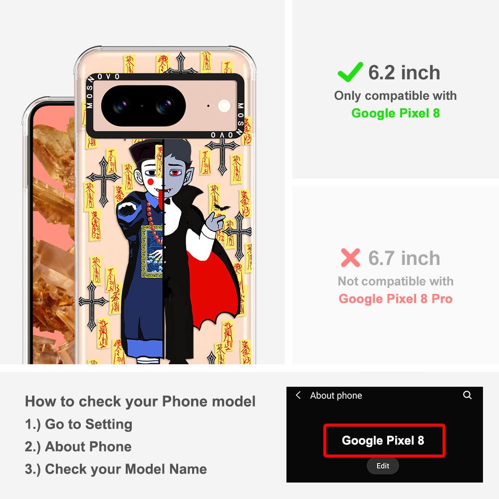 Vampire Vs Jiangshi Phone Case - Google Pixel 8 Case - MOSNOVO