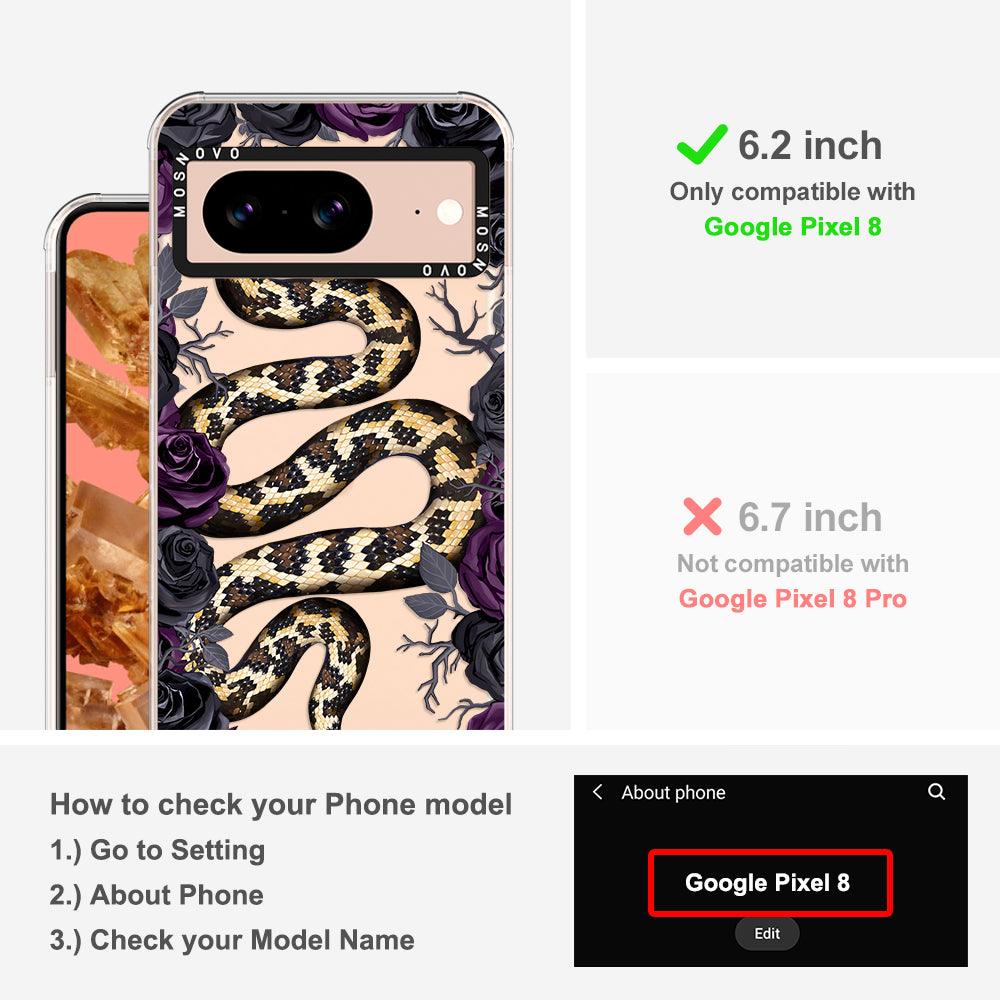 Secret Snake Garden Phone Case - Google Pixel 8 Case - MOSNOVO