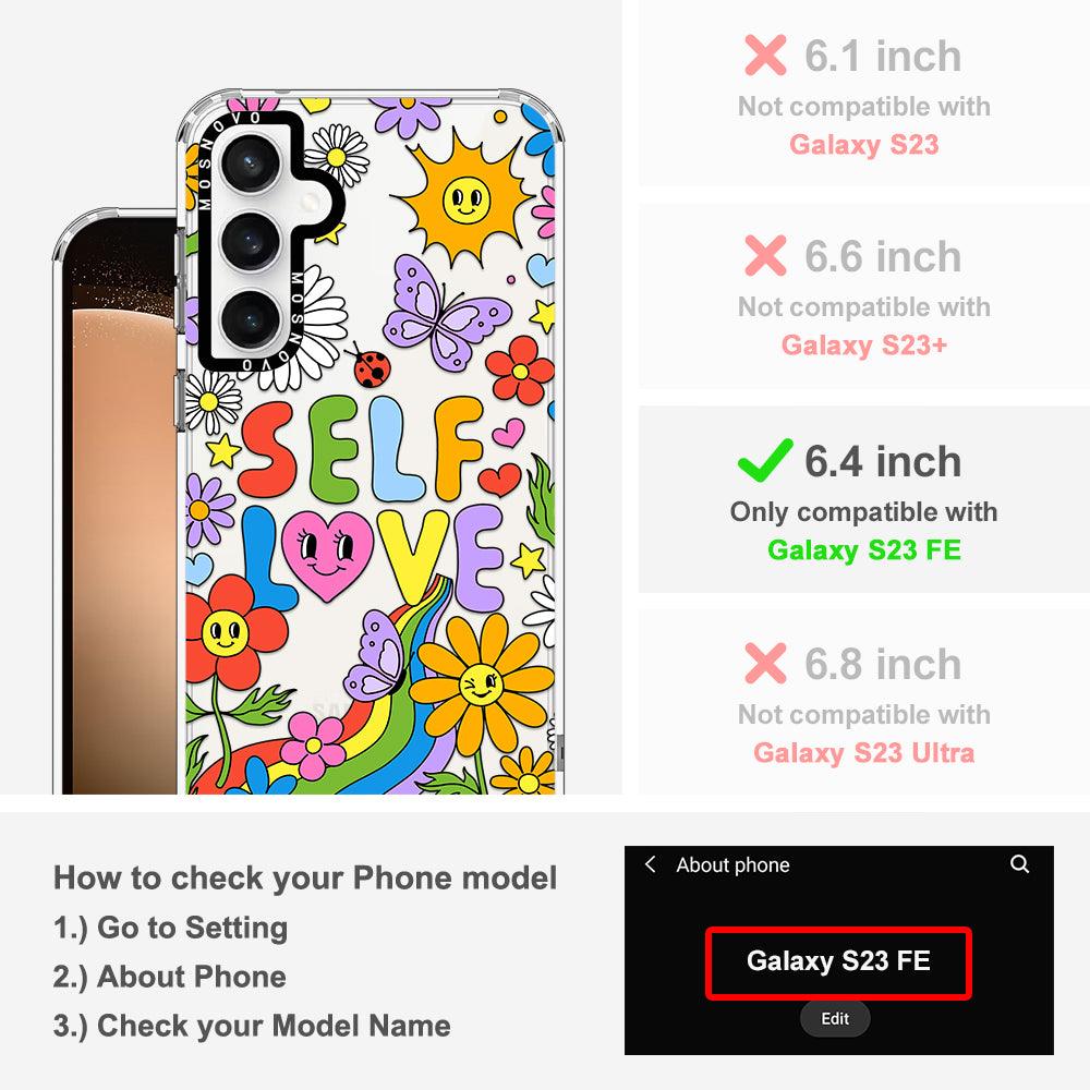 Self-love Phone Case - Samsung Galaxy S23 FE Case
