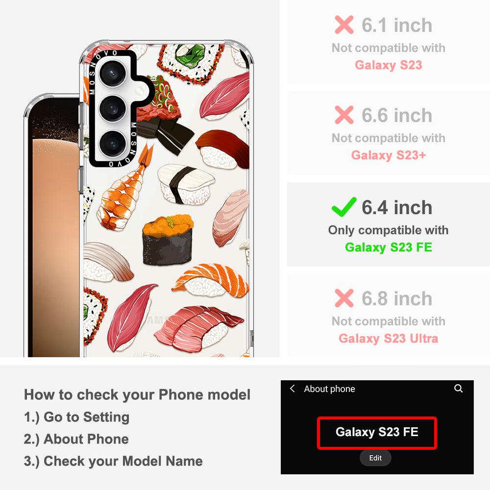 Sushi Phone Case - Samsung Galaxy S23 FE Case