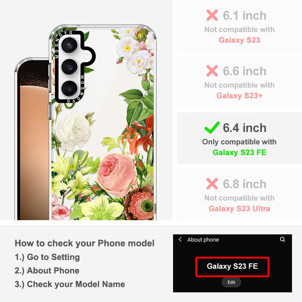 Botanical Garden Phone Case - Samsung Galaxy S23 FE Case