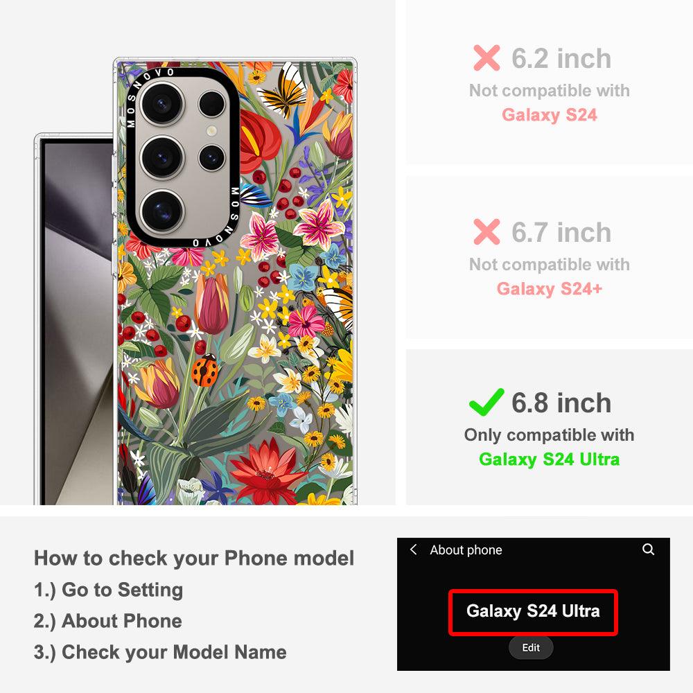 In The Garden Phone Case - Samsung Galaxy S24 Ultra Case - MOSNOVO