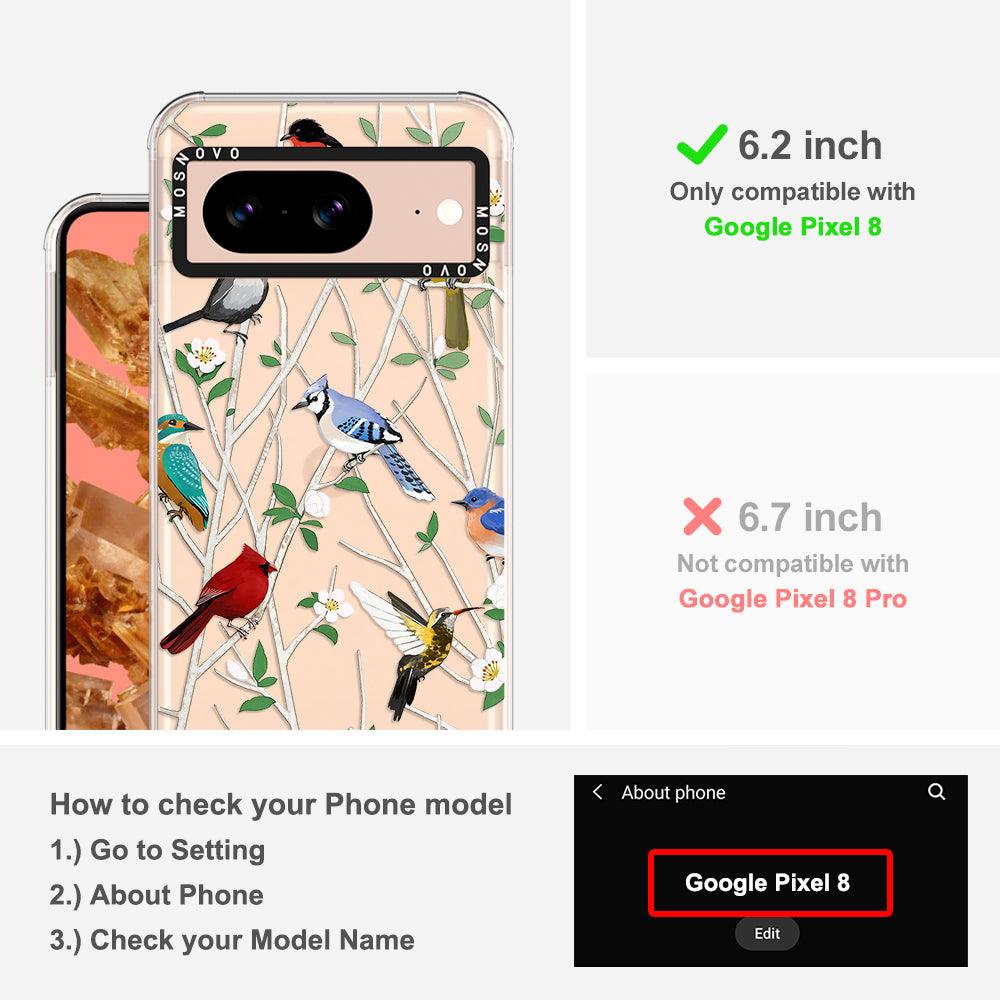 Wild Bird Phone Case - Google Pixel 8 Case - MOSNOVO