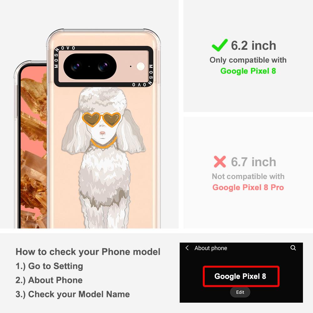 Poodle Phone Case - Google Pixel 8 Case - MOSNOVO