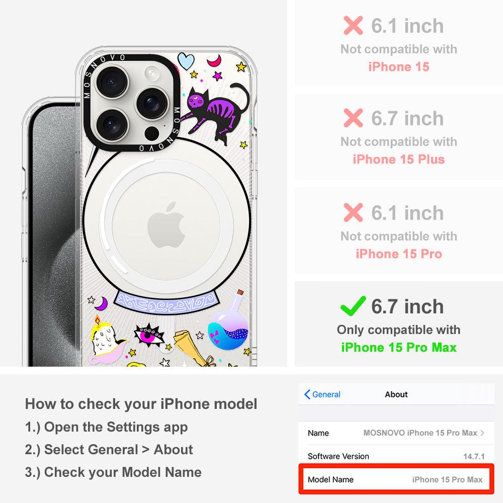 Wizardry Phone Case - iPhone 15 Pro Max Case - MOSNOVO